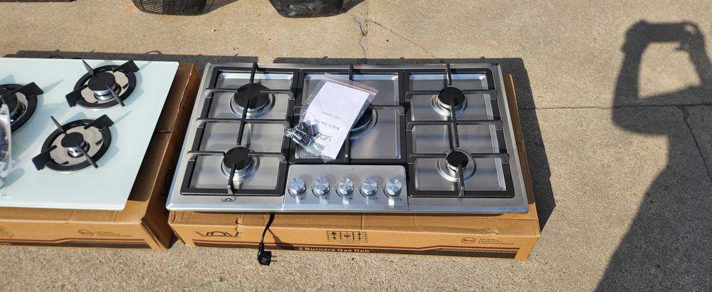 JANKI, ul. WSPÓLNA 6 Płyta gazowa 90cm inox