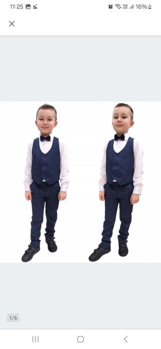 Garnitur dla chlopca 116