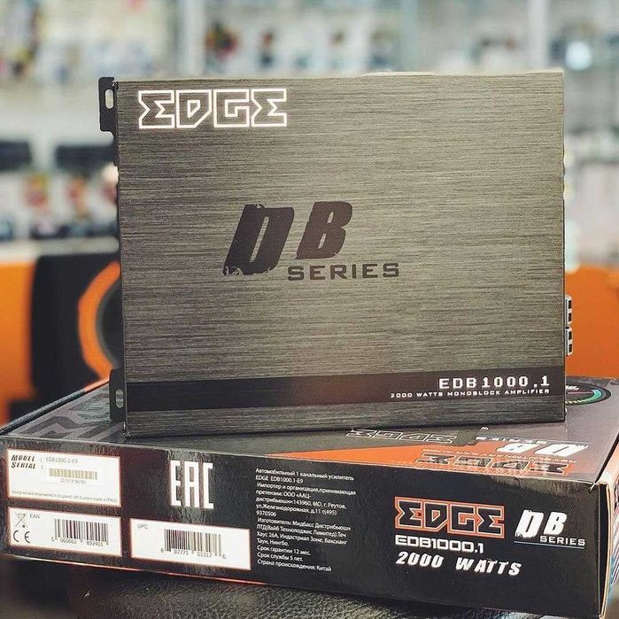 Wzmacniacz EDGE EDB1000.1 (najlepsza cena)