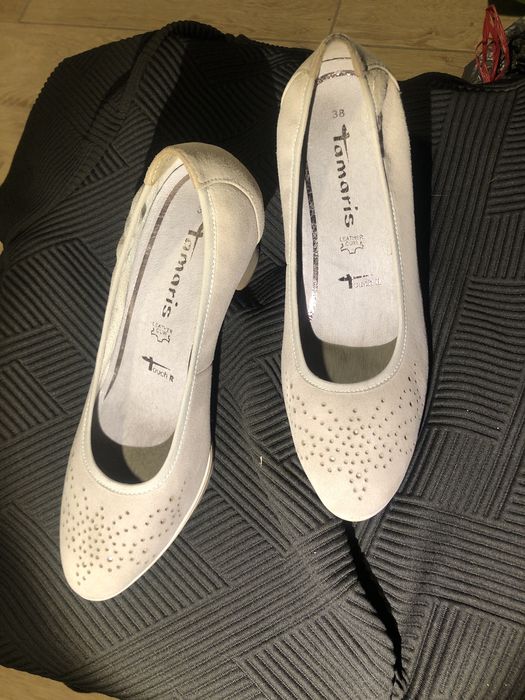 Buty Tamaris skórzane jak nowe