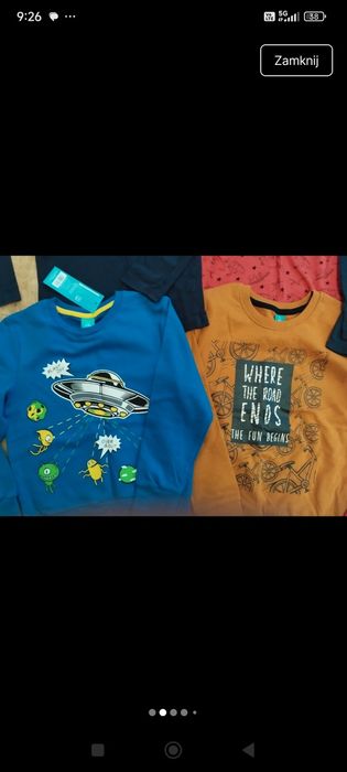 T shirty i bluzy 7 sztuk