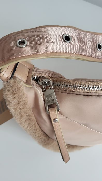 Steve Madden śliczna mała torebka nerka z futerkiem * NOWA