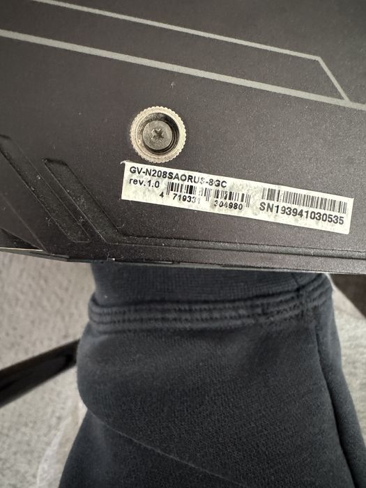 Gigabyte 2080 super aorus