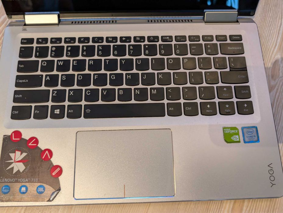 Lenovo Yoga 710-14IKB 2-w-1|80VR|Ekran dotykowy