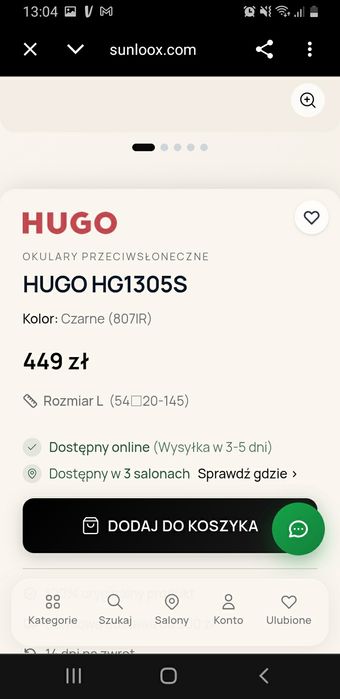 Okulary Hugo  Boss x2