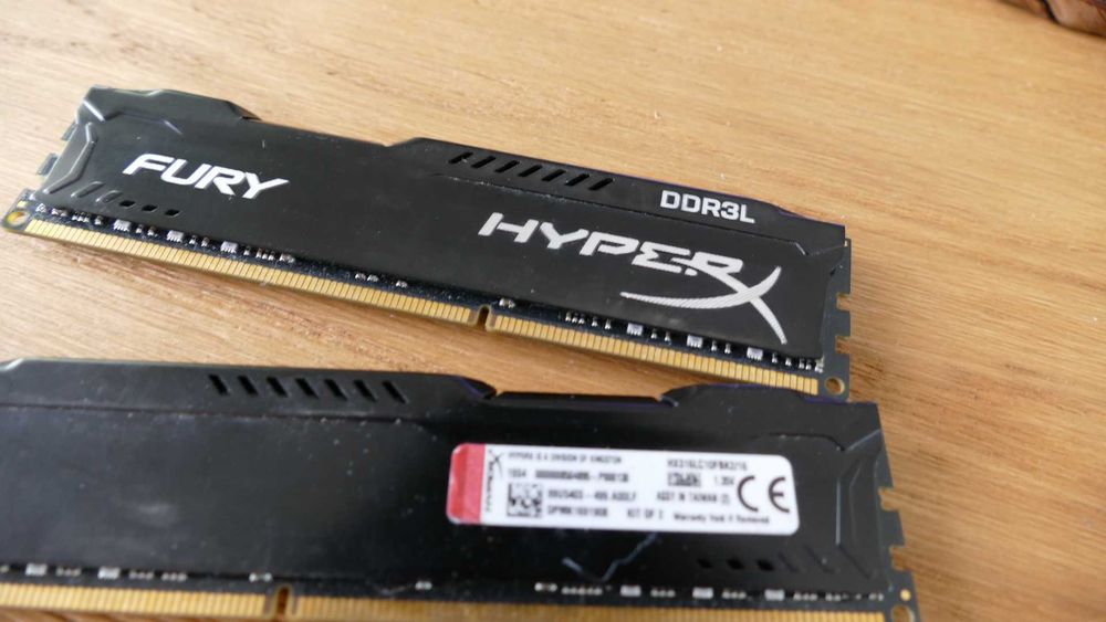 DDR3 HyperX Fury Black 8Gb