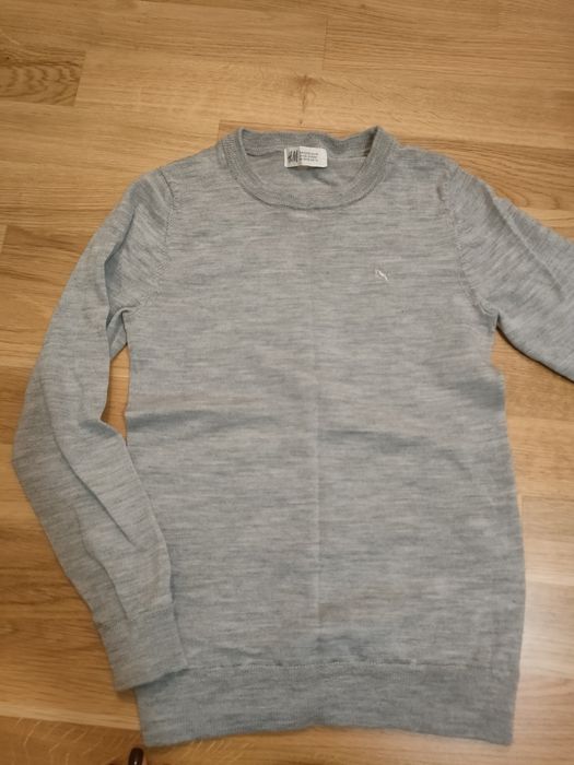 Sweter elegancki miękki 100% wełna hm