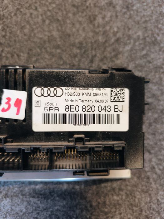 Climatronic sofagem / comando chaufagem AUDI A4 B7