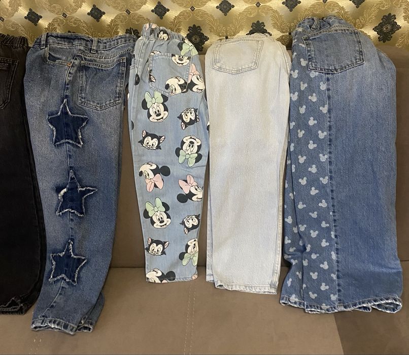 Джинси багі, палаццо, мом zara hm