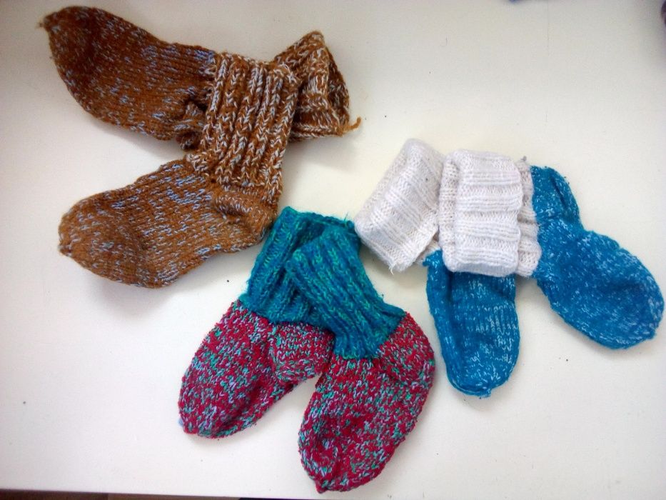 Дитячі в’язані носочки