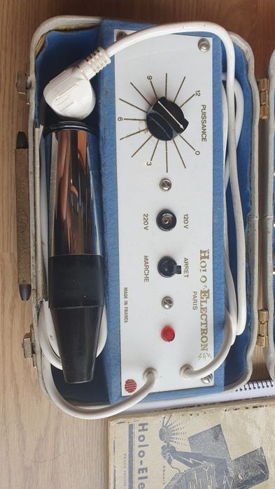 Aparelho alta-frequencia Holo-Electron Ruptor