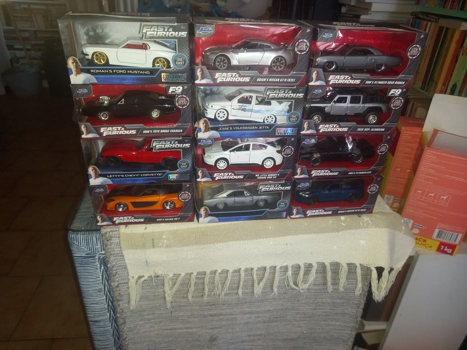Miniaturas Fast and Furious