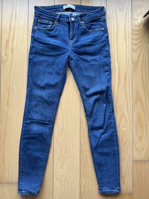 Spodnie skinny jesans Zara 38