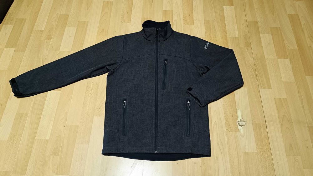 Męska kurtka turystyczna softshell COLUMBIA r.S stan idealny
