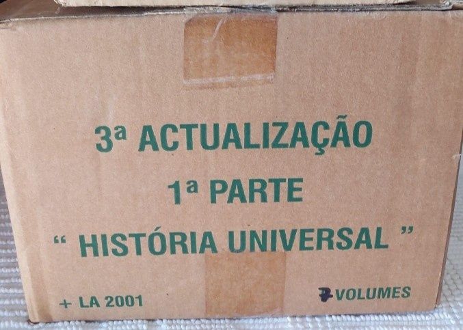 3a Atualização História Universal GEPB - 10 livros novos caixas