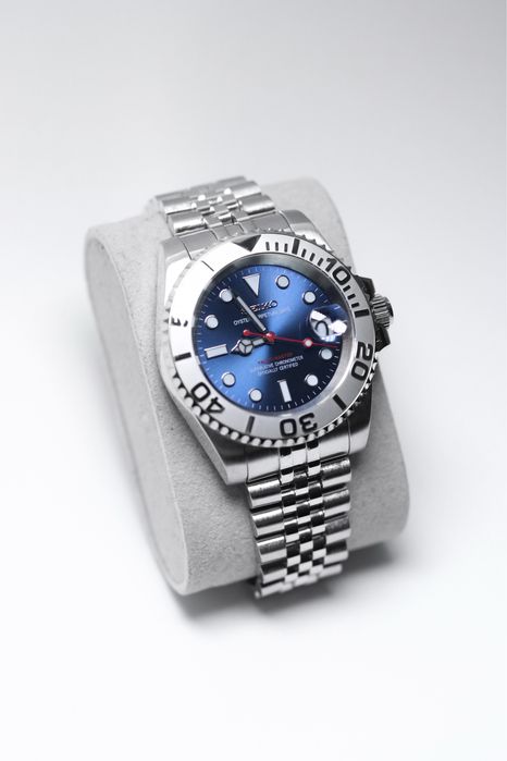 Zegarek Custom Mod Submariner Yacht-Master Blue Seiko Mod