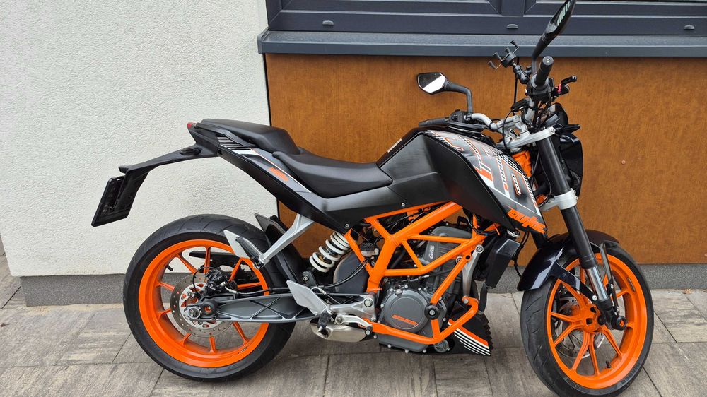 KTM duke 390 bezwypadkowy