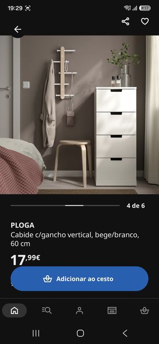 Cabide Ikea Ploga