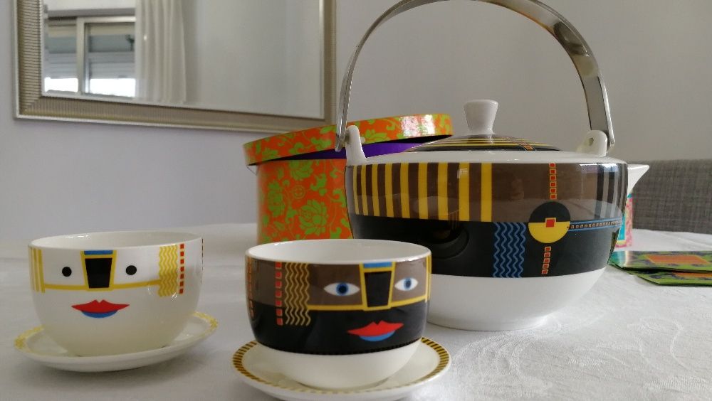 Elegante conjunto de chá Ritzenhoff NOVO