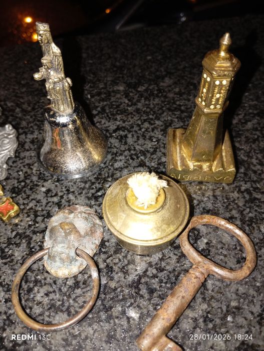 Diversas peças metal