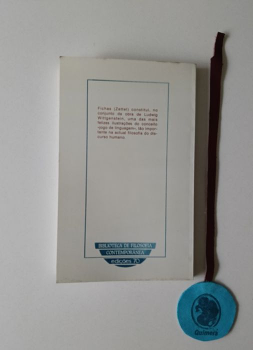Fichas (Zettel), Wittgenstein