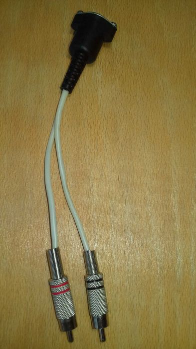 Шнур-переходник аудио DIN5 - Jack - RCA