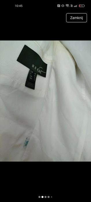 Marynarka Mango 52 % len