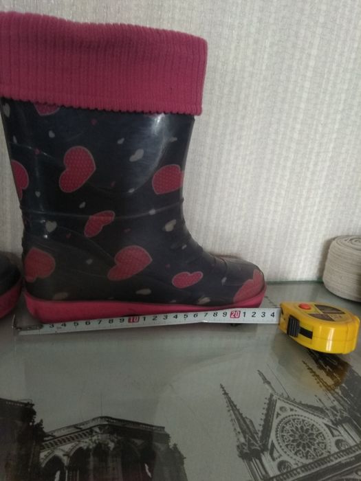 Сапожки резиновые детские