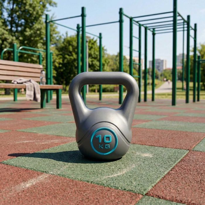 Гиря для кросфіт вінілова / Набір гирь crossfit / Гиря виниловая