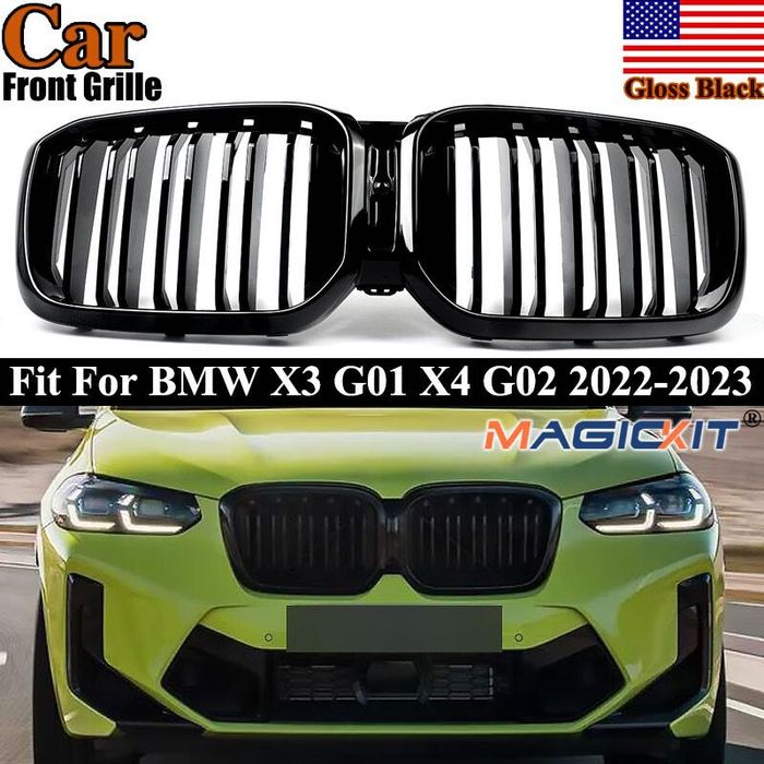 Ноздри BMW X3 G01 G02 решетка бмв х3 х4  передняя решетка bmw x3 g01 bmw x4 g02 решетка бампера