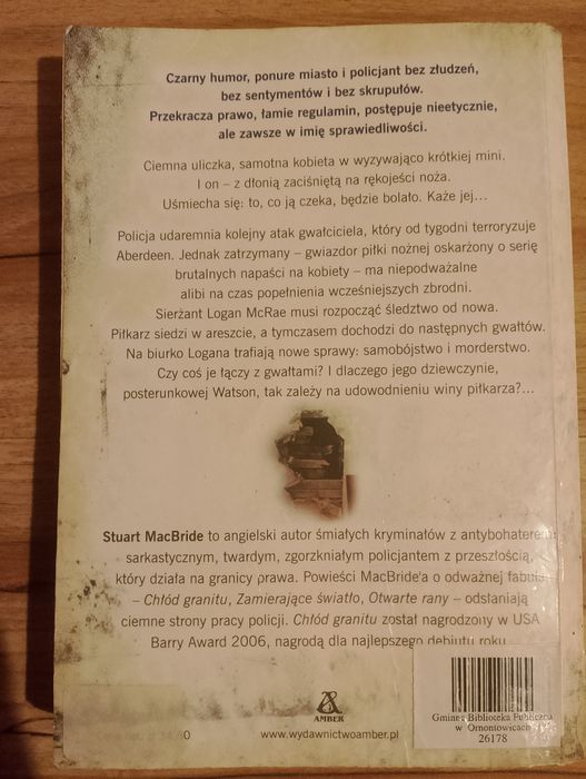 Otwarte rany - Stuart B. Macbride