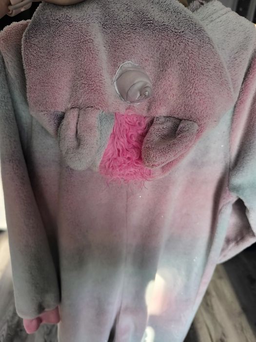 R.134/140 piżama polar kigurimi kombinezon jednorożec