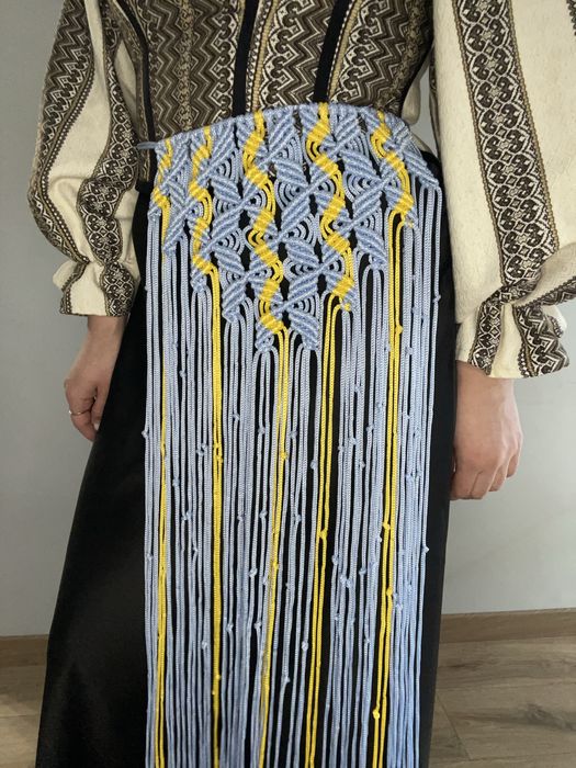 Макраме пояс ,ручна робота