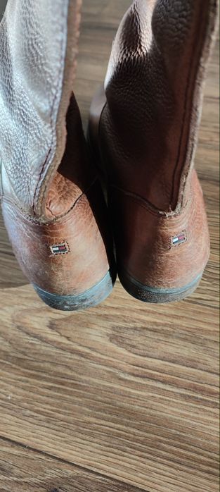 Buty Kozaki damskie Tommy Hilfiger skórzane 37.