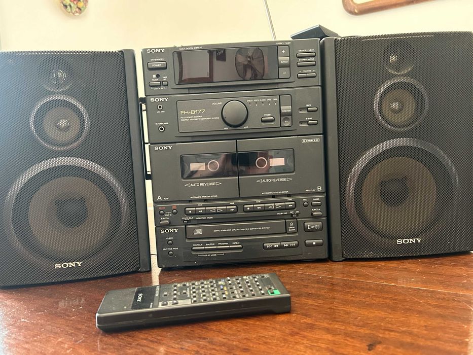 Sony Compact - aparelhagem vintage