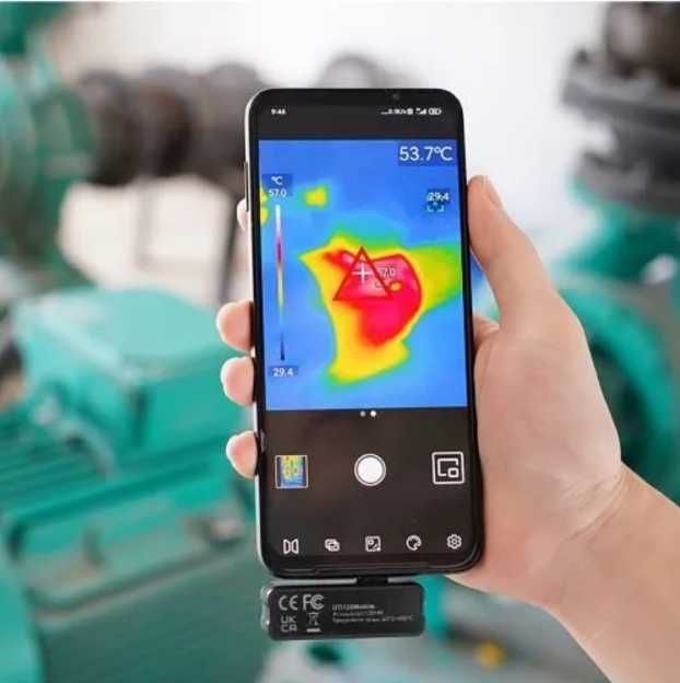Kamera Termowizyjna do Telefonu UNI-T UTi120Mobile Android USB-C Komplet