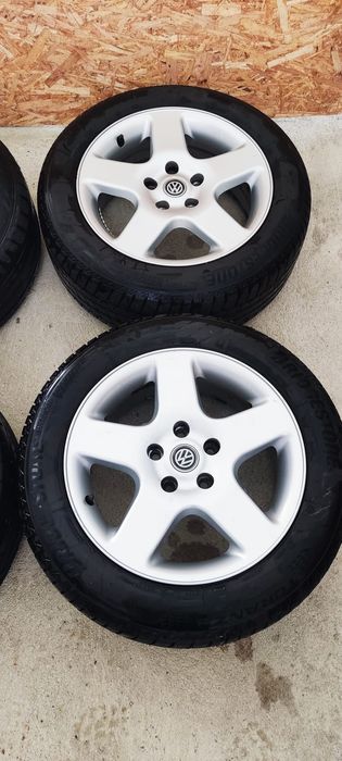 Jantes 16 5x112 VAG VW com 2 pneus novos