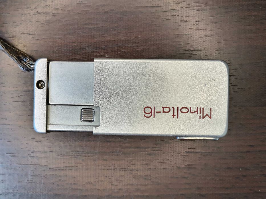 Minolta 16 обслужена і перевірена з плівкою!