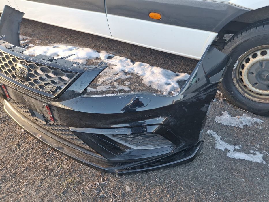 Zderzak przedni kompletny Seat Leon III Lift Cupra Maxton