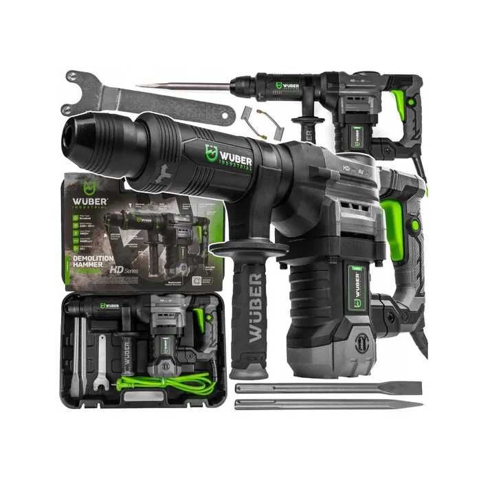 Młot Wyburzeniowy Udarowy Sds Max Walizka 2 Dłuta 1200W 20J Do Betonu