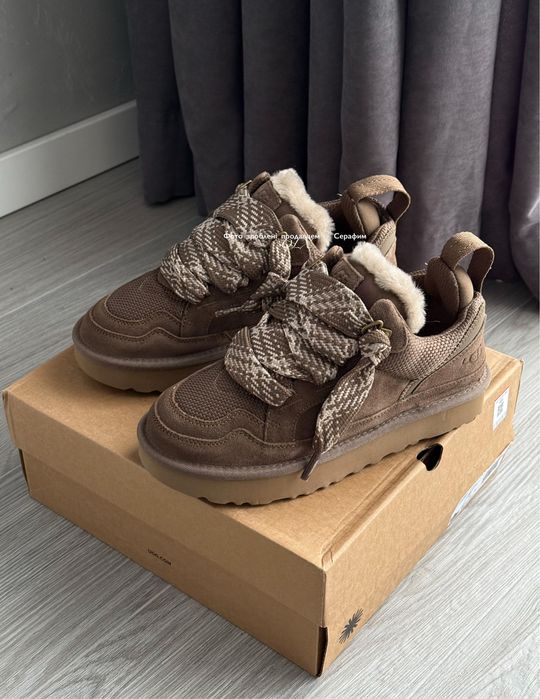 Оригинальные кроссовки Avstralia UGG Lowmel Sneaker Hickory