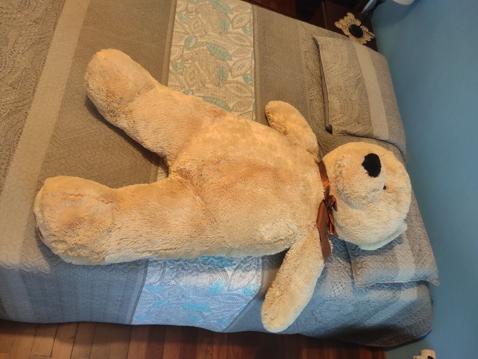 Urso peluche com 1.20m