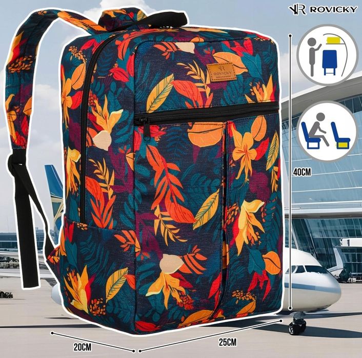 Bagaż podręczny 40x20x25 plecak turystyczny do samolotu kabinówka nowy