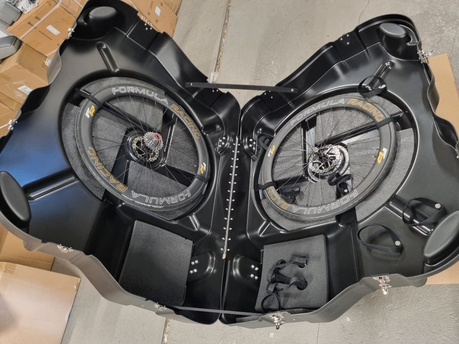 Waliza pojemnik na rower walizka ABS hdpe nowa