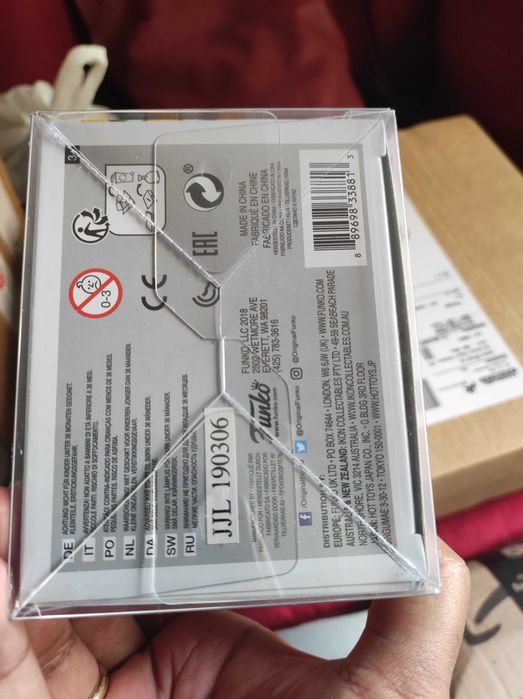 Funko Grampa Simpson autografado pelo voice actor Dan Castellaneta