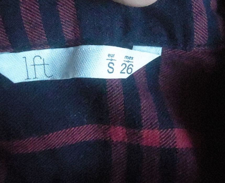 Camisa xadrez vermelha