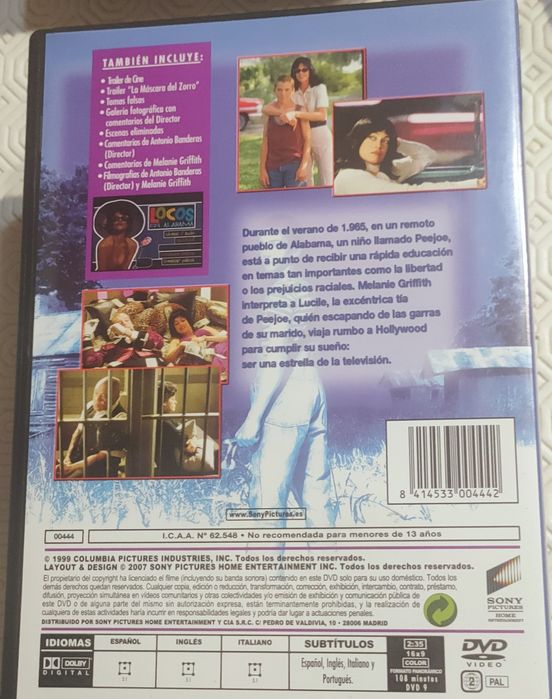 DVD Loucos em Alabama de Antonio Banderas com Melanie Griffith