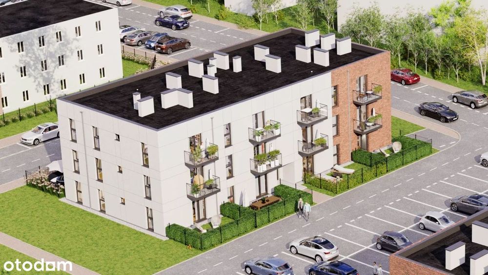 2-pokojowe mieszkanie 47m2 + balkon