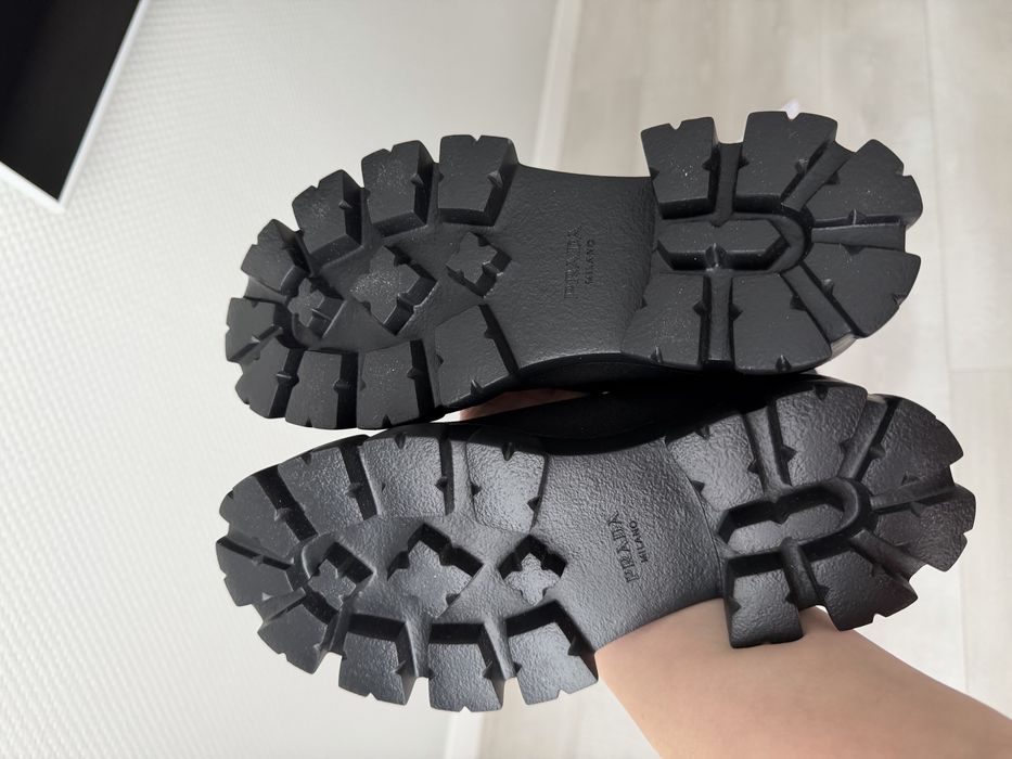 Чулок сапоги ботинки в стиле прада ботфорты