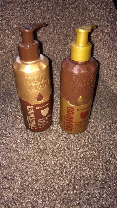 Набір для догляду за бородою 2 елементи Nishman 200мл